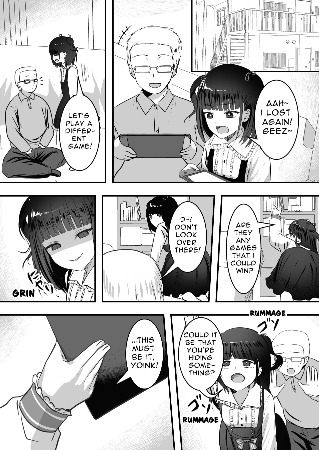 Hentai Manga Comic-A Female Brat Has Moved Into The House Next Door!-Read-5